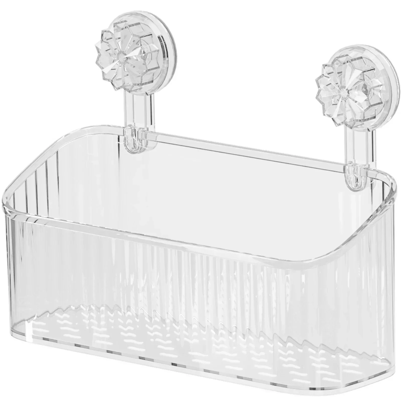 

Полки Caddy отверстия съемный слив всасывающий прозрачный Органайзер с настенным держателем для душа Новый стаканчики для ванной комнаты Storage