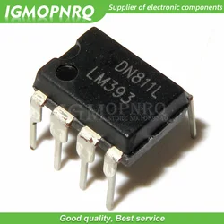 10 pz LM393P DIP8 LM393 DIP LM393N 393 DIP-8 nuovo e originale IC