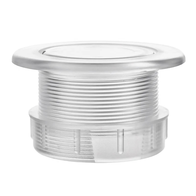 A76x-inserto para jardim ao ar livre piscina piquenique jardas deck guarda-sol buraco anel plug e tampa conjunto, guarda-chuva de mesa de pátio engrossado claro