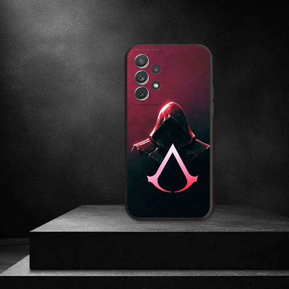 حافظة هاتف A-AssassinES Game C-Creed لهاتف سامسونج S 25,24,23,22,30,21,10,9,Ultra,Plus,Lite,FE,4,5G حافظة ناعمة سوداء #6