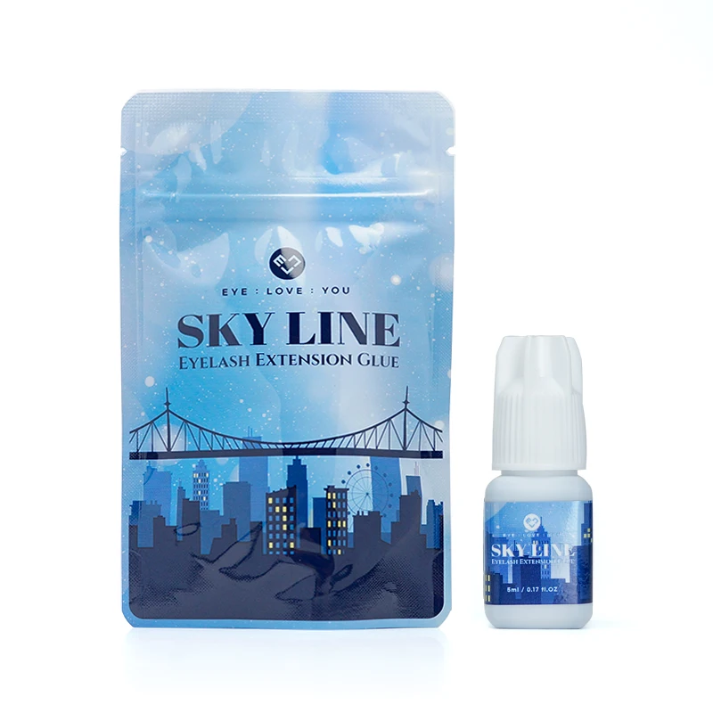 1pcs 5ml Sky Line Eyelashes Extension Glue 0.5 Second Fast Dry False Lashes Glue Adhesive High Quality Makeup Tools