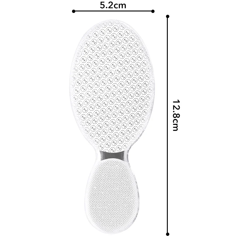 1pcs Nano Glass Double-sided Foot Rasp Heel File Hard Dead Skin Callus Remover Exfoliating Pedicure Care Foot File Tool