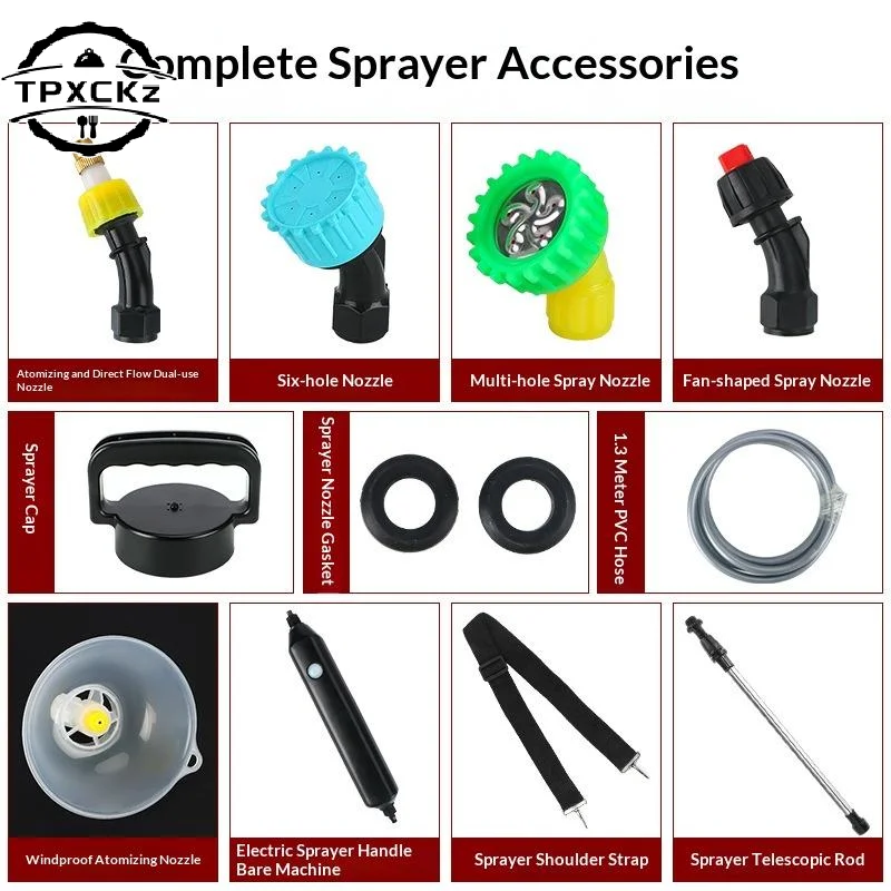 Electric Sprayer Accessories Stainless Steel Telescopic Spray Bar Multi-Hole Nozzle Gasket Extended Water Hose Universal
