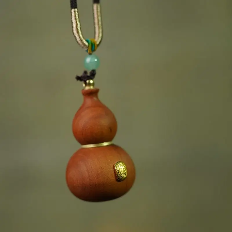 Lei jujube wood gourd hanging hand twist to play with the collection of natural gourd pure natural Home decoration pendants