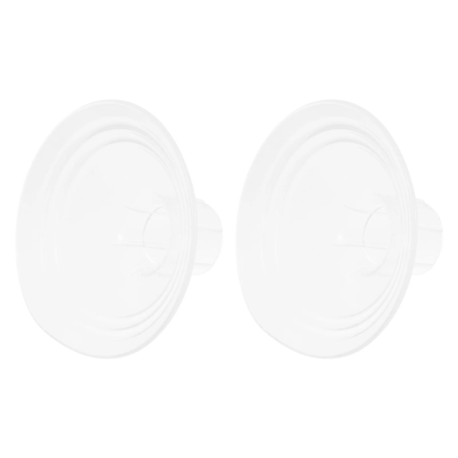

2pcs Silicone Breast Pump Duckbill Pads Reusable Anti-Backflow Fittings Durable Accessories For Manual Electric