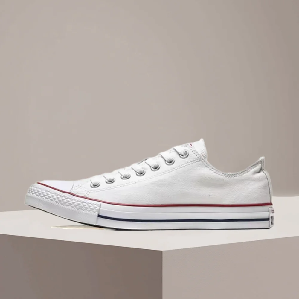 Converse ChuckTaylor All Star Low-Top Sneakers–White,Versatile Non-Slip Outsole,Durable Comfort Cushioning&Stylish Unisex 101000