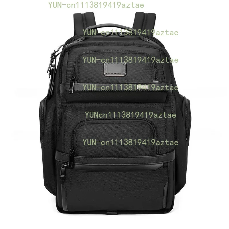 Nylon Men's Backpack, Large Capacity, Business Travel and Commuter Bag, Solid Color, Versatile