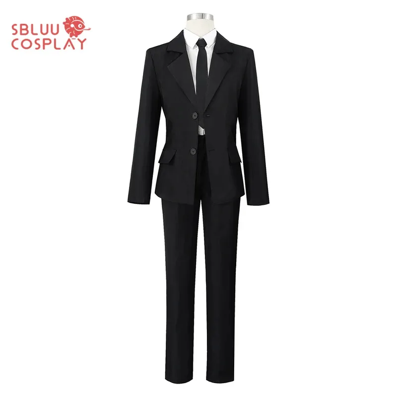 

SBluuCosplay Hayakawa Aki Cosplay Anime Denji Costume DK Black Suit Uniform Halloween Christmas Gift