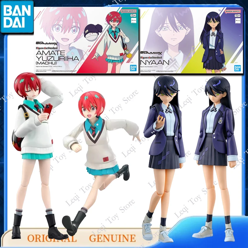 Bandai Echt FRS GQuuuuuuX PLE TWEE HAWKE NYAAN NIKA SULETTA KIKORU SHINOMIYA Action Anime SPEELGOED Figuren Assemblage Model Ornamenten