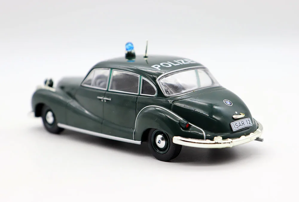 New 1/43 Scale  501 POLIZE Police-car Models By Atlas Editions For Collection Diecast Alloy Toy Cars Gift