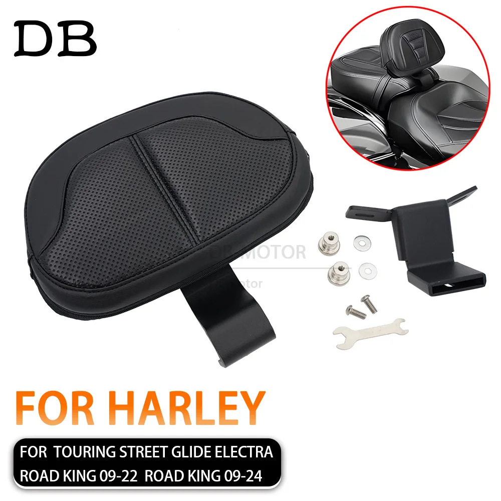 

Motorcycle Front Rider Seat Backrest Pad For Harley Davidson Touring CVO Road Electra Glide 2009 - 2022 Comfort Cushion Parts