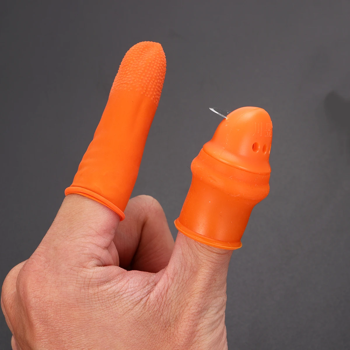 

1pc Gardening Thumb Knife Stainless Steel Plant Pruning Silocone Fingertip Labor-Saving Fruit Vegetable for Citrus