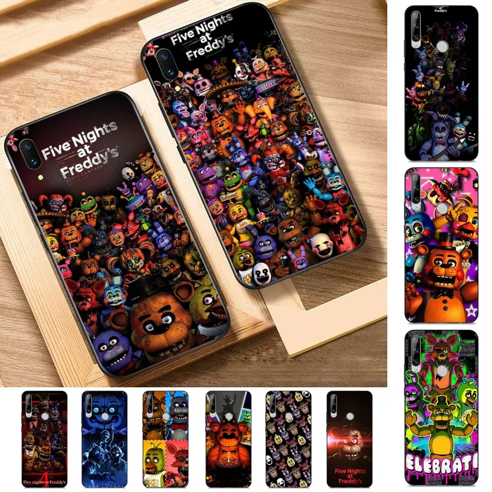 Fnaf Five-nights-At-Freddys Anime Phone Case For Huawei Y9 6 7 5 Prime Enjoy 7s 7 8 plus 7a 9e 9plus 8E Lite Psmart Shell