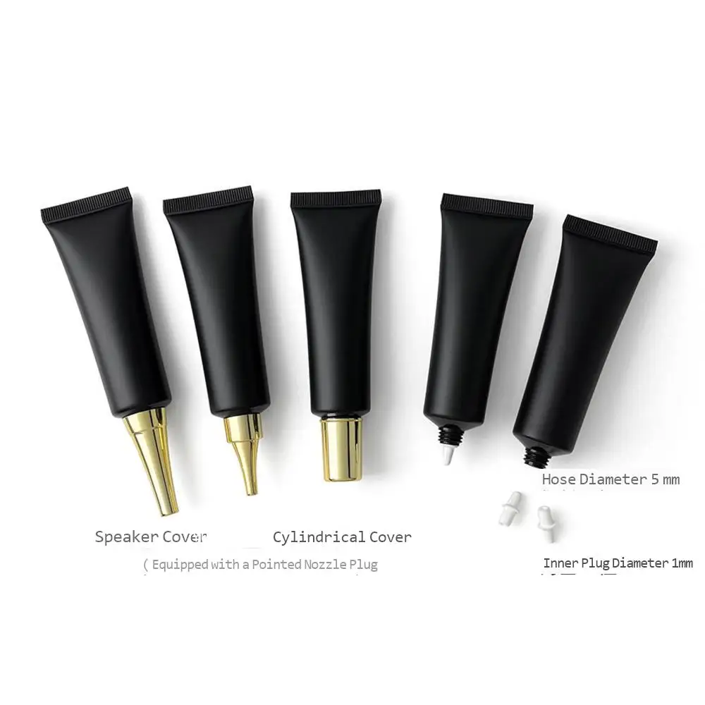 50pcs-30ml-black-matte-cosmetic-squeeze-tube-empty-small-dispensing-bottle-for-hand-cream-nail-polish-sample-packaging