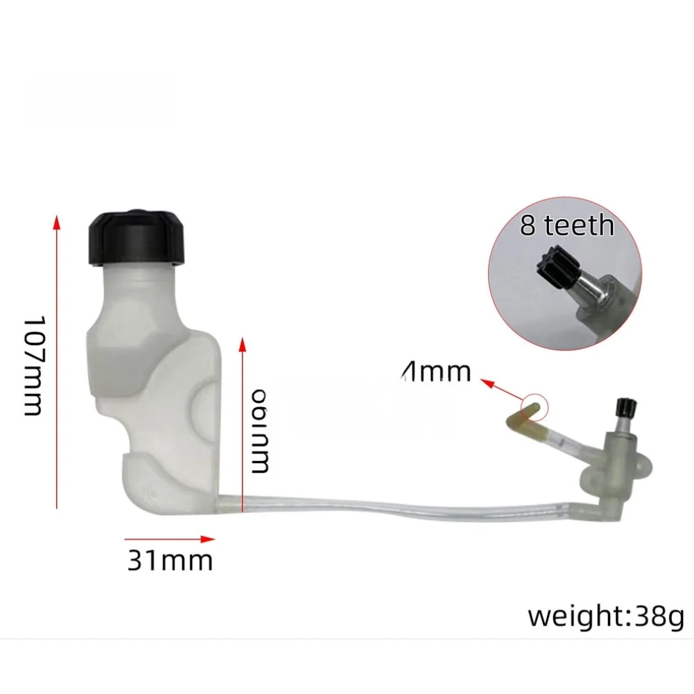 Automatic Oil Pump 12inch Electric Chain Saw Oil Pump Automatic Lubrication System Plastic Oil Pump Garden Power Tool Accessory