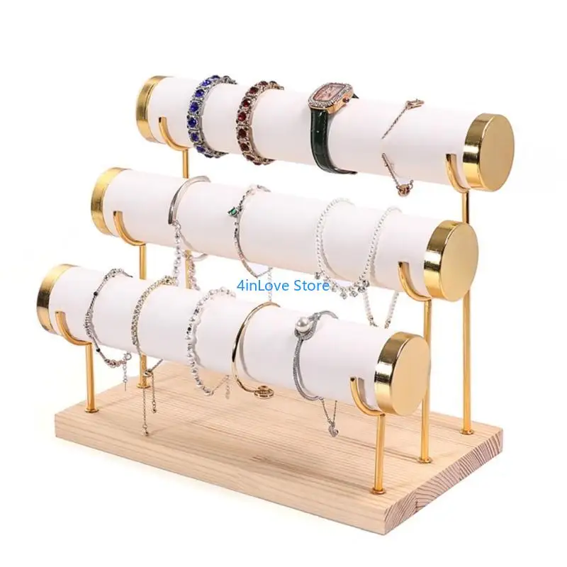 T4MD Storage Holder Bracelet Display Rack Suitable for Bangles Bracelets and Watches