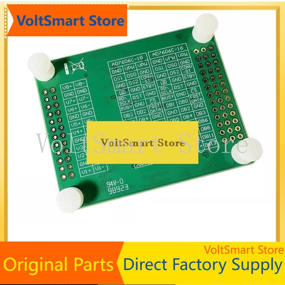 VoltSAD7606C-16 Parallel Synchronous 8CH Sampling ADC Module 16Bit DAS 1Msps Bipolar High Bandwidth Support Serial SPI Interface