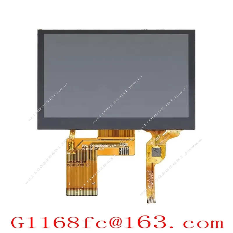 4.3 Inch Ips LCD Module 480x272 800x480 Pixel 4.3 Inch Display Panel Touch Screen