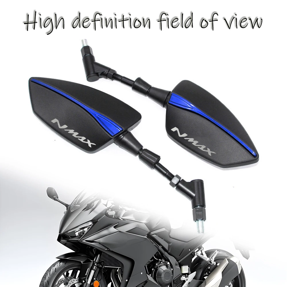For YAMAHA NMAX 155 125 150 NMAX125 NMAX155 NMAX 150 2019-2025 NMAX Motorcycle Rear View Rearview Mirrors Side Mirror