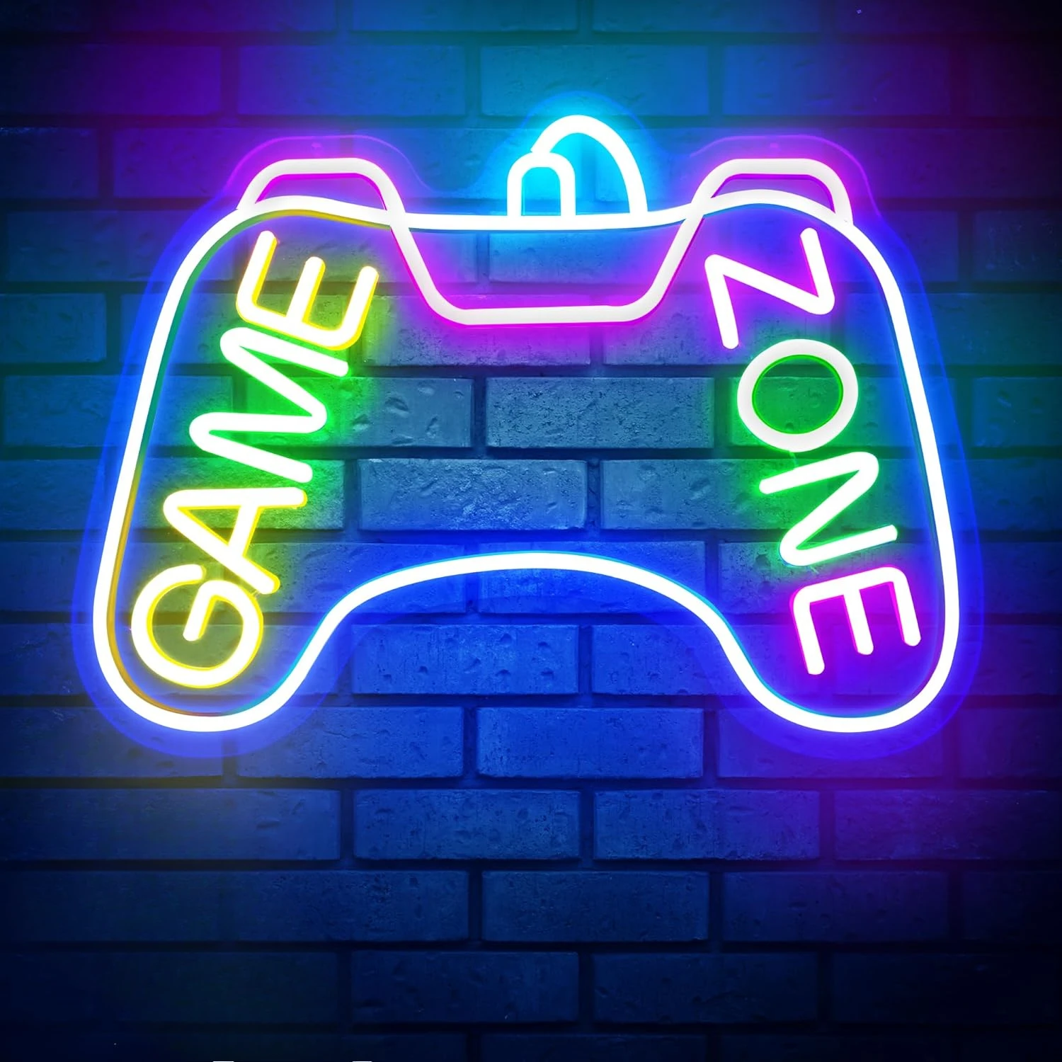 

Gamer Neon Sign USB Dimmable LED Neon Light Sign Wall Art Decoration for Gameroom Bedroom Livingroom Bar Party Birthday Gifts