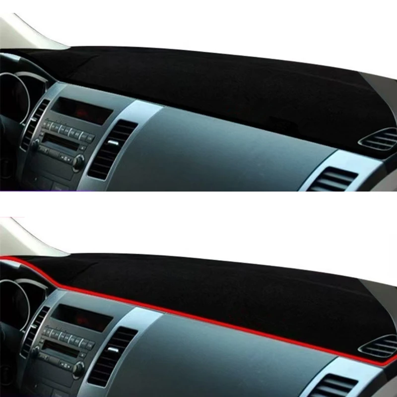 For Mitsubishi Outlander 2006-2012 2013 Car Dashboard Cover Mat Pad Dash Board Instrument Sun Shade Protector Carpet Accessories