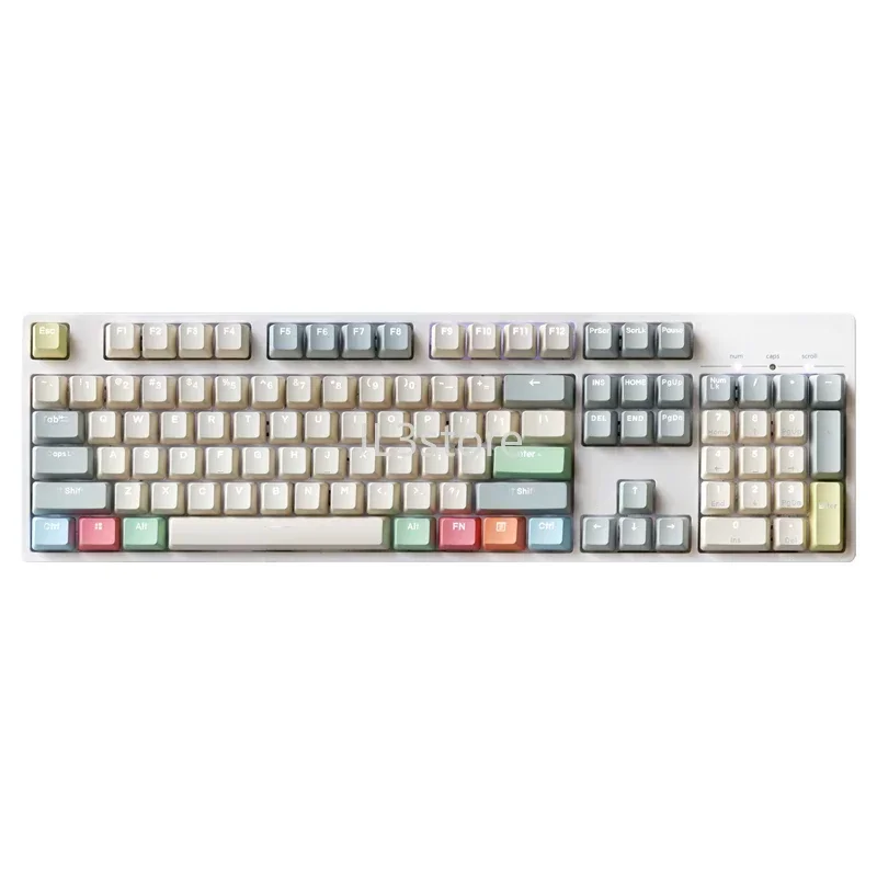 Grabado lateral PBT, transmisión de luz de grabado positivo OEM 68 980 75 87 Teclado mecánico personalizado 8,0 teclas