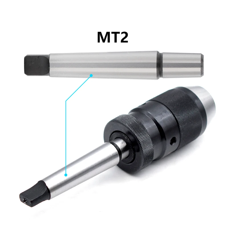 Keyless Bohrfutter Arbor MT2 B10 (0,5-6mm) B12(1-10mm) b16 (1-13mm) B18(1-16mm) b22 (5-20mm) Morse Kegel Schaft Werkzeug Halter – Detail 7