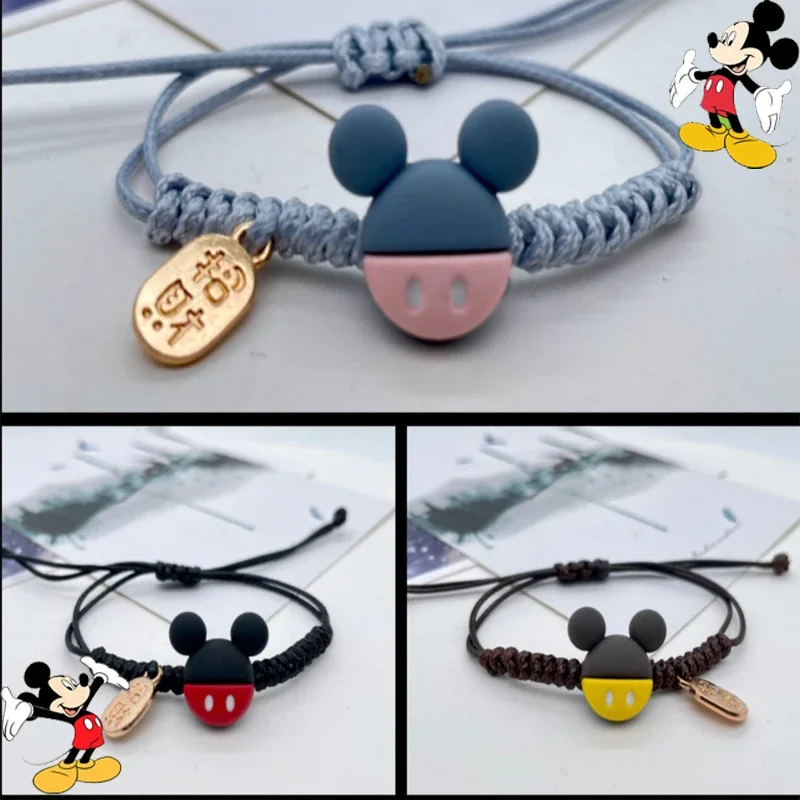 

Disney Cartoon Animated Character Mickey Personality Creative Small Fresh Cartoon Exquisite Bracelet Children's Birthday Gift