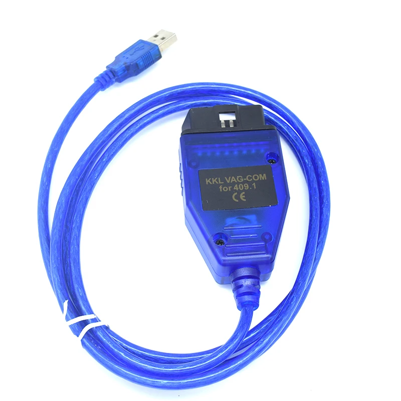 Diagnostic Tools For VAG KKL Scanner Tool For VAG-KKL 409 With CH340 Chip For VAG 409 KKL OBD2 USB Interface Diagnostic Cable