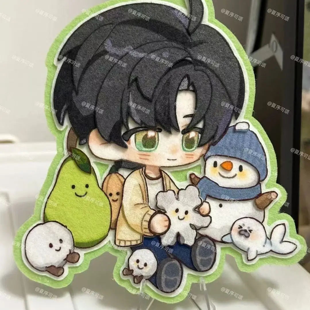 

Новый брелок-рюкзак из нетканого материала «Love and Deep Space» со снеговиком «Love and Deep Space» и подвеской-рюкзаком