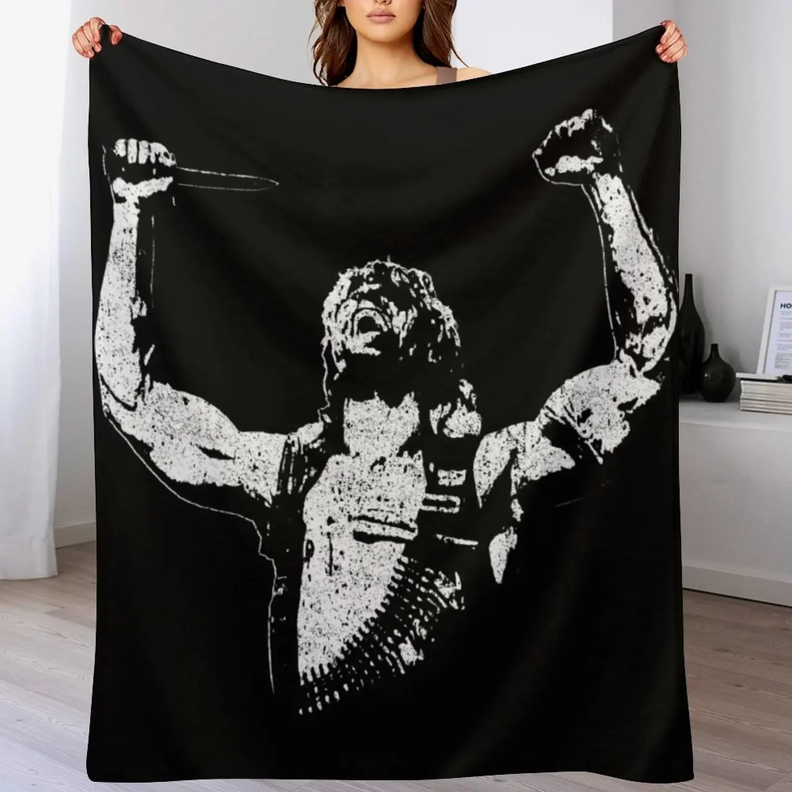 

New Danton - Deadly Prey Throw Blanket Luxury Brand Flannel Fabric Heavy Decoratives Blankets