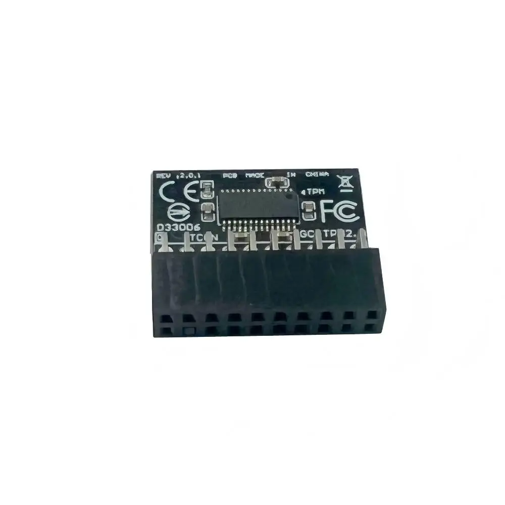 TPM 2.0 TPM SPI LPC 20Pin Module SLB9665 For Gigabyte Motherboard B150M B250M B450M B450 Gaming X B450M DS3H B450M DS3H V2