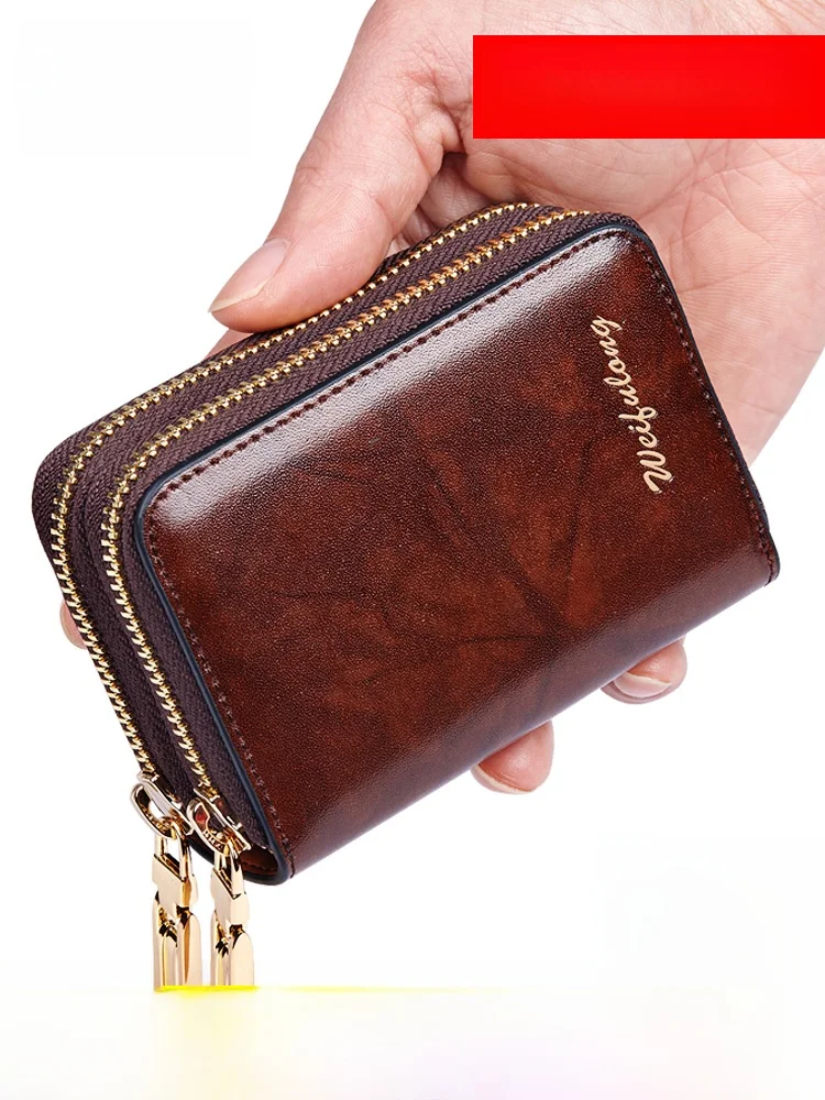leather-coin-purse-men's-multi-card-slot-small-card-bag-large-capacity-anti-theft-brush-women's-card-holder-zipper-business-c