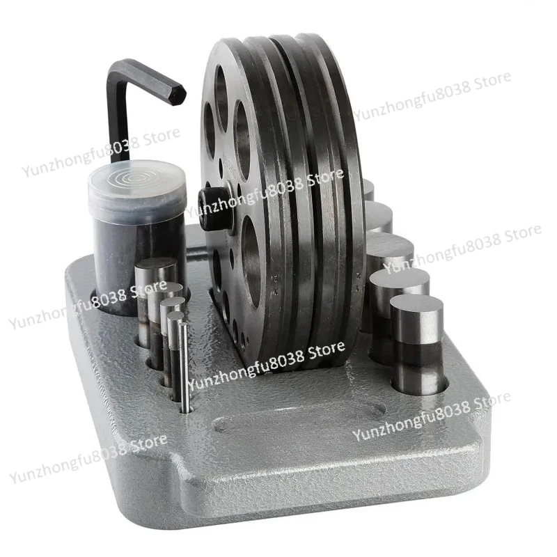

Disc Cutter Set 10 Sizes 3-32mm Jewelry Making Sheet Metal Round Disc Cutting Set Jewelers Crafting Tools