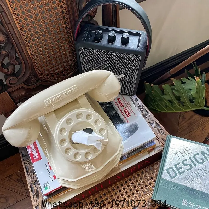 Light Luxury Cream Wind Pumping Carton Living Room Coffee Table Decorative Ornament