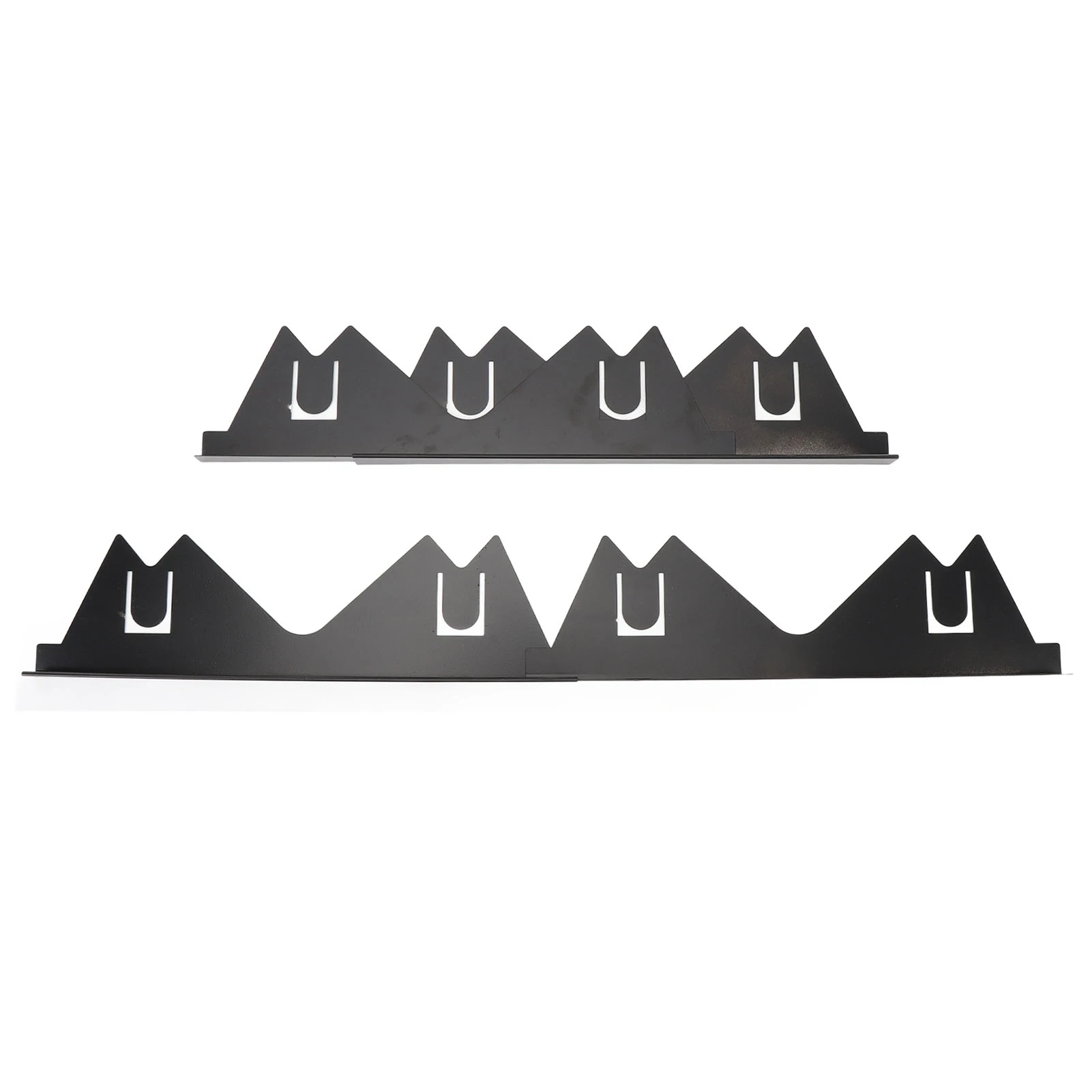 2 Pair Stainless Steel Stove Gap Covers Stove Gap Filler Range Trim Kit Heat Resistant Easy Clean Easy Adjustable Length 13.78in