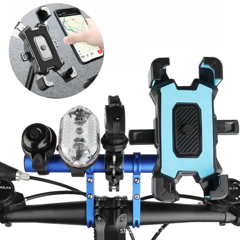 1pcs Riding MTB Bike Moto Motorcycle Stand New 360° Rotatable Bicycle Phone Holder for IPhone Xiaomi Bracket Non-slip Cycling