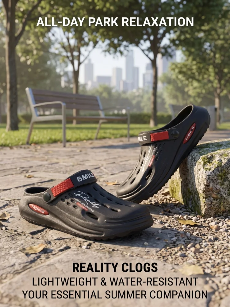 Women Men Couple EVA Clogs Summer Thick Sole Casual Fashion Shoes Indoor Outdoor Sports Vacation Commuting