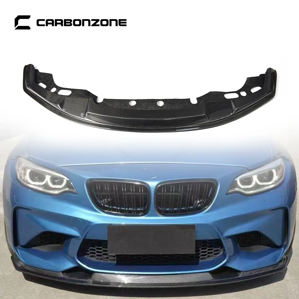 

Carbon Fiber Front Bumper Lip for BMW F87 M2 MTC Style Car Head Lower Shovel Diffuser Splitter Car Body Kit