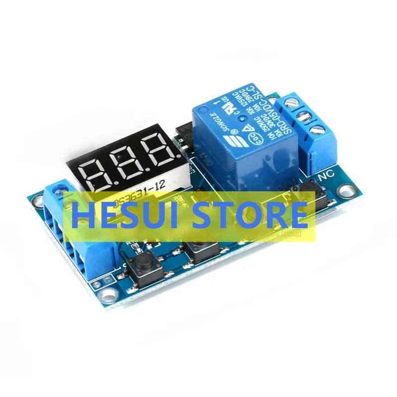 1 way delay relay module cycle timing circuit switch time 999 minutes