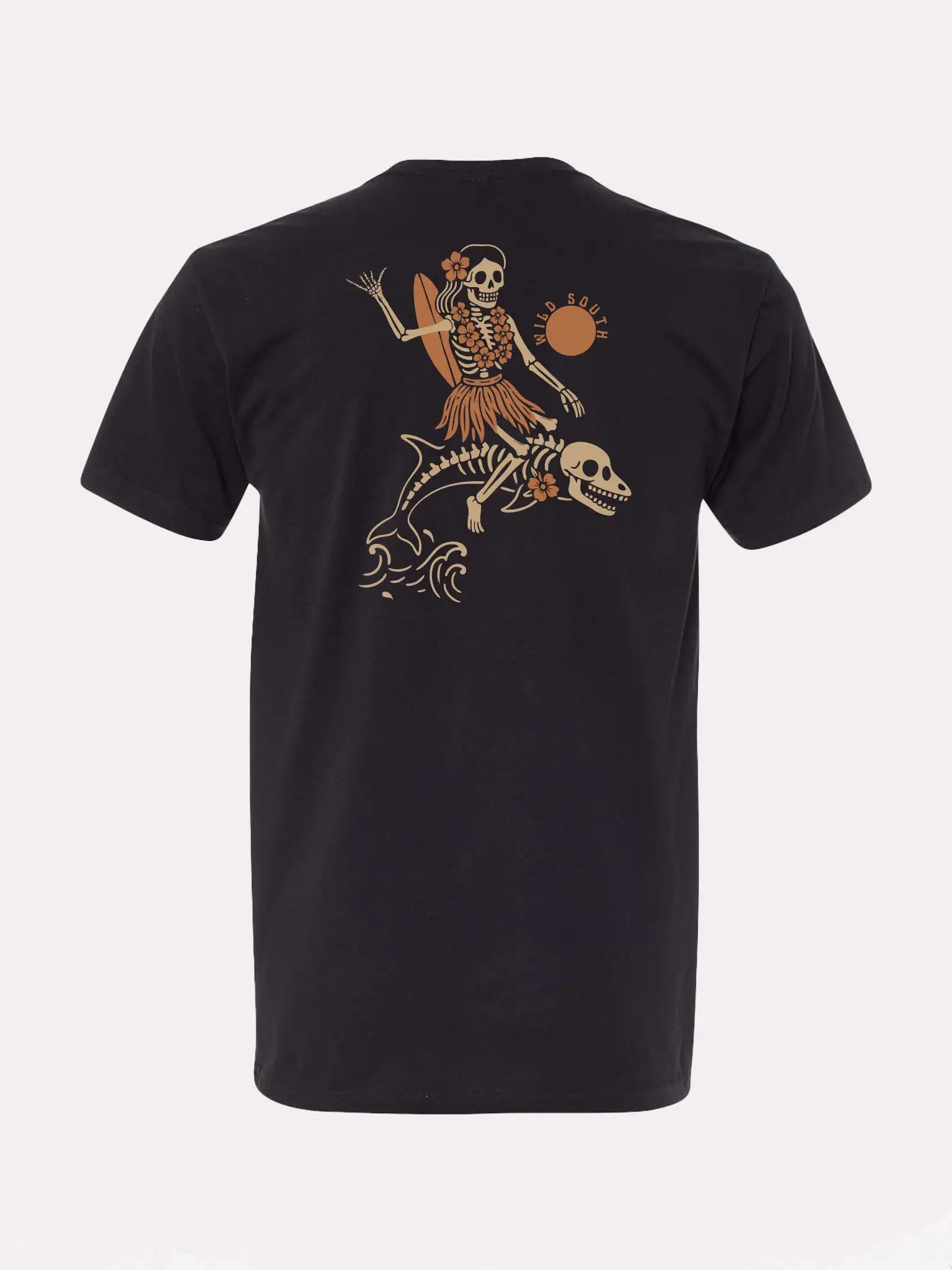 Salty Skeleton Tee High-end Luxury Unisex Style Both of Men and Women