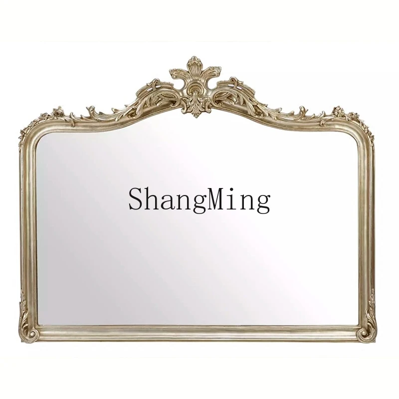 FG good-looking  Villa Carved Dajing Entrance Foyer Entrance Dresser Makeup Mirror