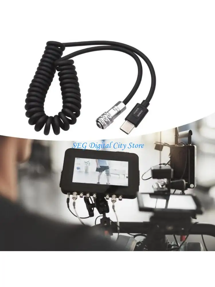 

USB USB C USB C Power Cable для BMPCC 4K и 6K Профессиональный шнур