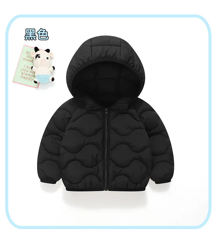 Winterjacke für Mädchen, gefütterte Brotjacke, Kapuzenjacke für Jungen, weiche, bequeme Streetwear für Kinder, Alltagskleidung für die Schule, lässige Kinderbekleidung. – Detail 12