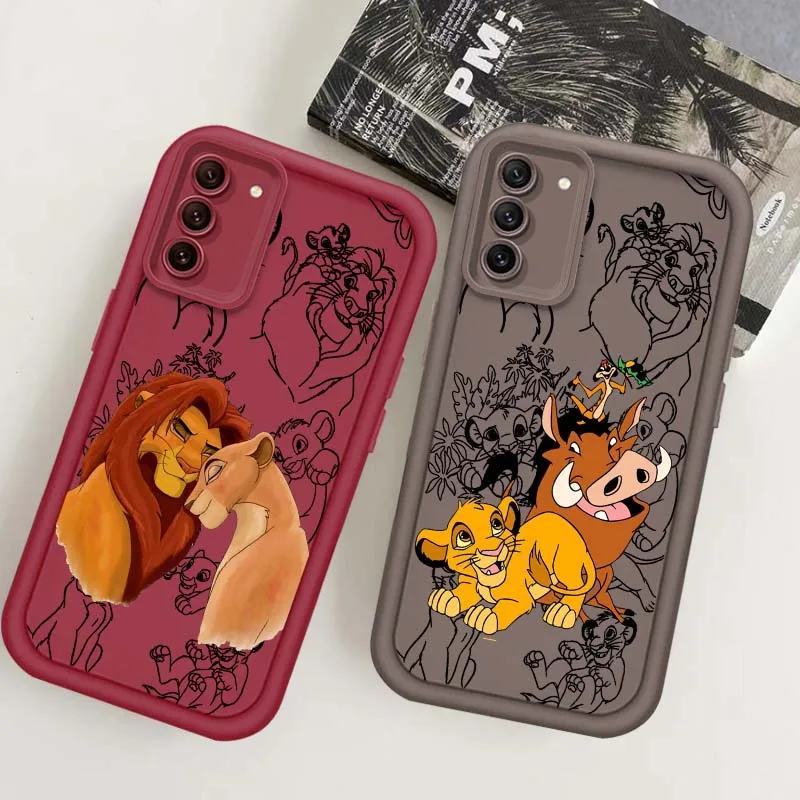Дисней Король Лев Аниме для Samsung Galaxy S25 S24 S23 S22 S21 S20 Ultra Plus FE 5G Лестница для глаз Мягкий чехол из ТПУ Дисней Король Лев Аниме для Samsung Galaxy S25 S24 S23 S22 S21 S20 Ultra Plus FE 5G Лестница для глаз Мягкий чехол из ТПУ