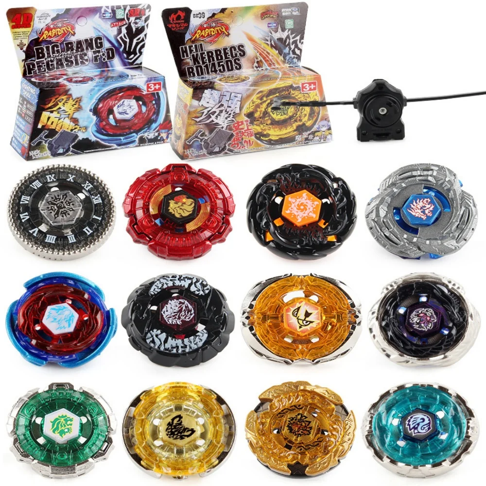 BURST Toys Sale SPINNING TOP Metal Fusion Phantom Orion B:D BB-118 Metal Fury STARTER SET WITH LAUNCHER