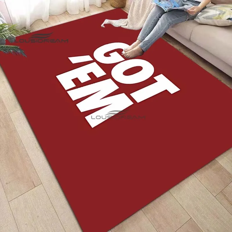 Fashion Got`em Carpet and Rug Sneakers Bedroom Decor Carpet Floor Mat Living Room Bedroom Decorate Large Area Soft Carpet