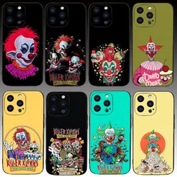 Game Killer Klowns From Outer Space Phone Case For Iphone 15 11 13 14 Pro Max 7 8 Plus X Xr Xs Max Se2020 12mini Cover Case