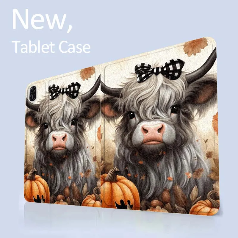 

Anime cartoon cow Tablet Case For Honor Tab Pad 6 7 8 9 X8 V7 V8 X9 13 X8a X9a Pro 10 Magic GT GT2 10.1 13.3 Inch
