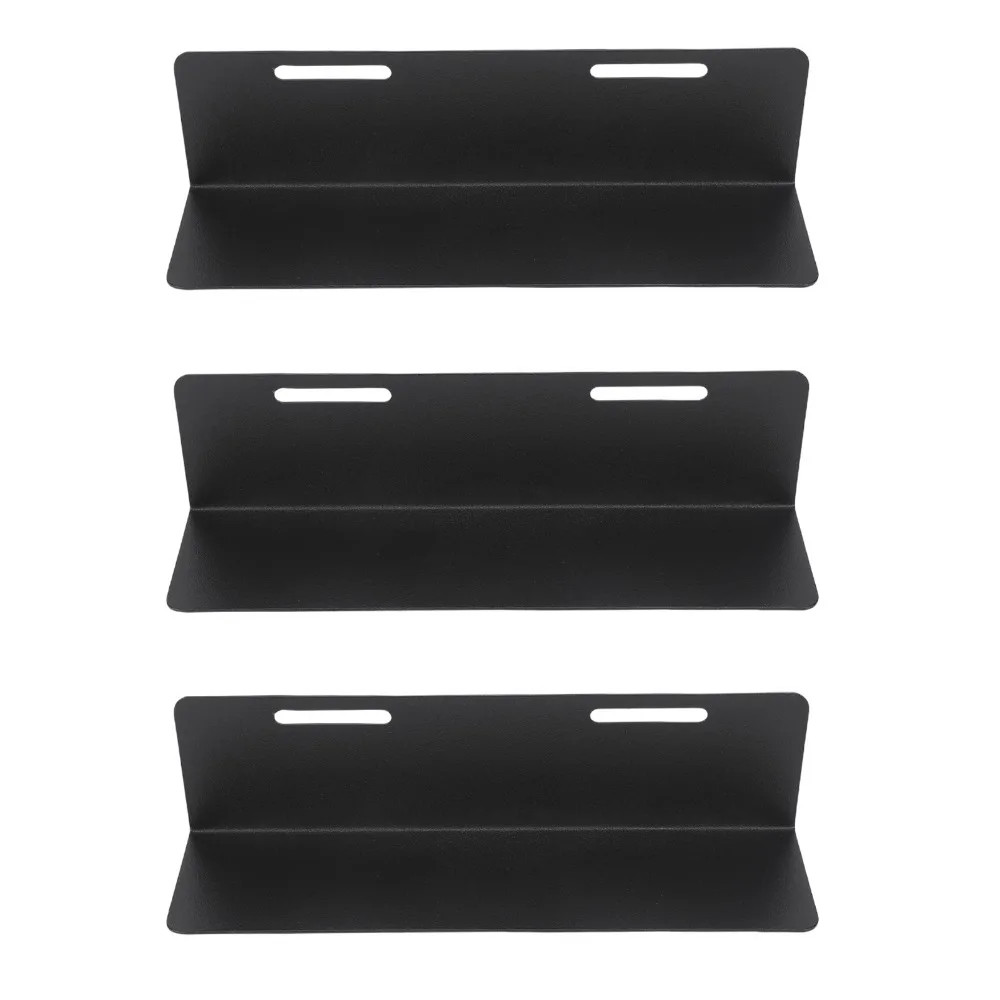 3Pcs Anti-slip function Trunk Divider Adjustable structure Car trunk dedicated Luggage Holder Black Flexible fixing
